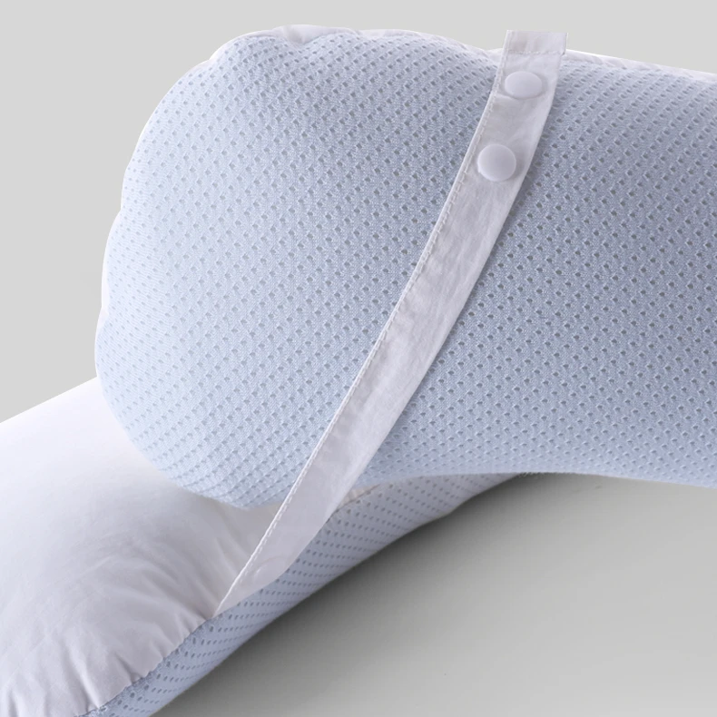 Factory direct cotton pillowcase U-shaped baby comfort pillow, U-shaped pillow, baby body cushion anti-rollover