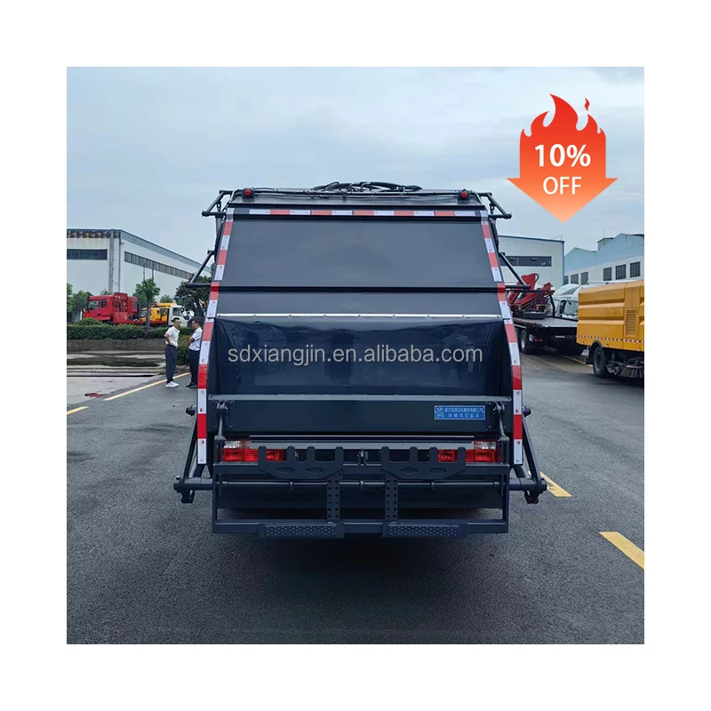New diesel Garbage Compactor China  HOWO Garbage Truck for Sale in Kenya