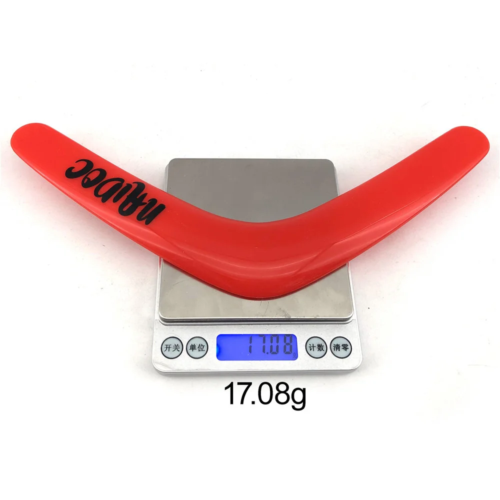 Promotional Gifts OEM Custom Logo Multicolor V Shape Flying Disc Toy Plastic Boomerang