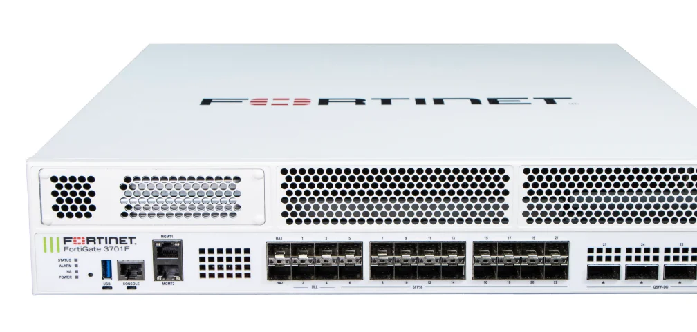 FortiGate 3700F hot selling Fortinet FortiGate 3700F Series 1U firewall Next-Generation Firewall SPU / vSPU processors FG-3700FF