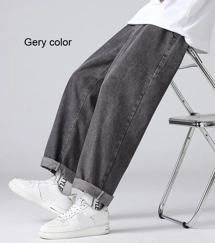 Black Jeans For Men Custom Hip Hop Jeans Trousers