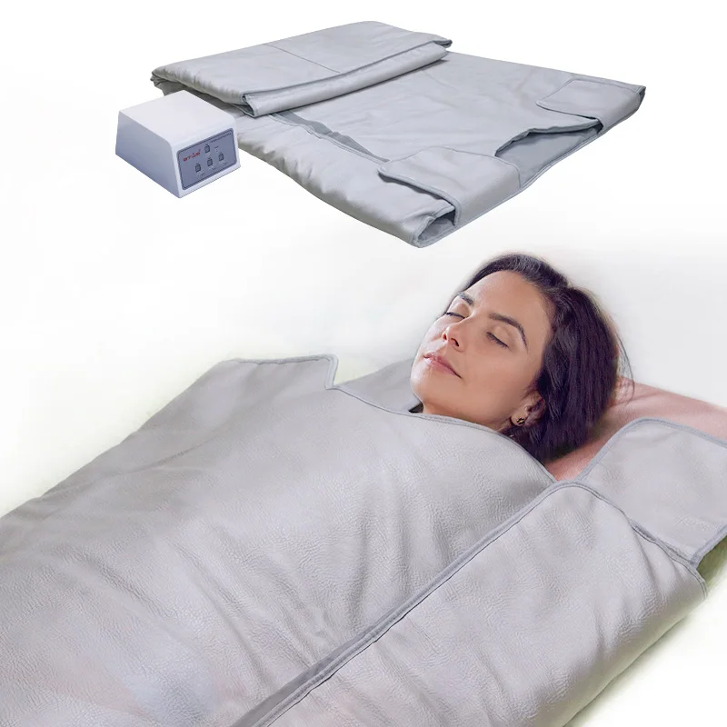 Btws Advanced Plush Thermal Blanket Digital Body Heat Blanket Sauna Blanket for Muscle Recovery and Improved Sleep