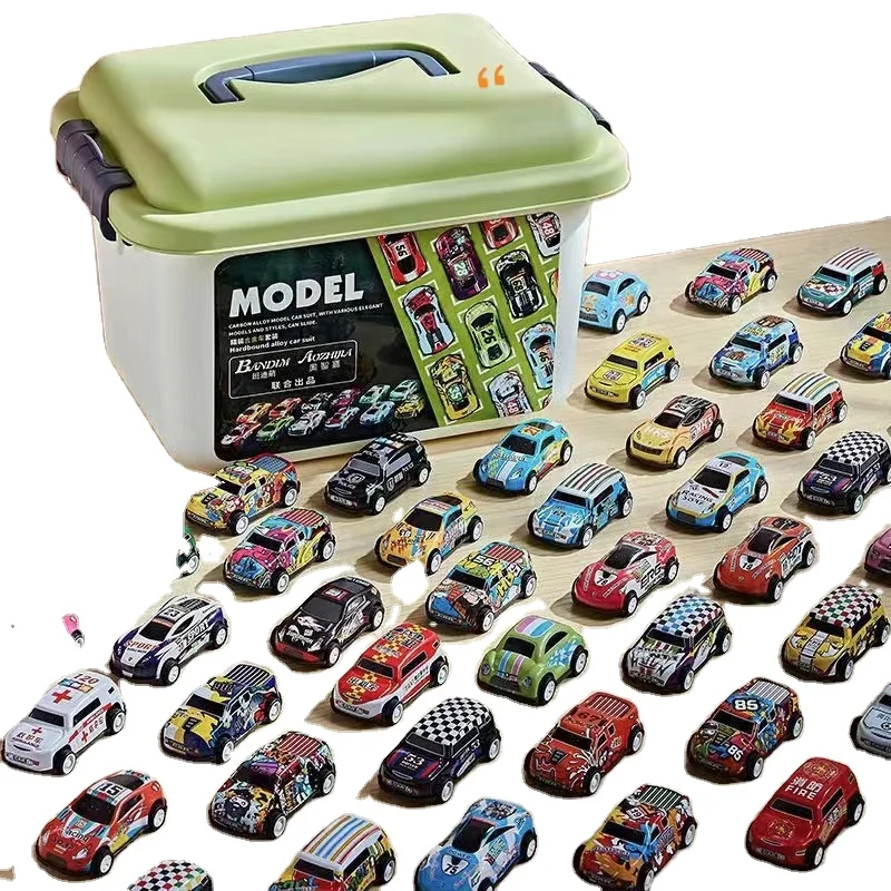 new fashion portable pretend play toy car metal diecast toy car small mini for 3-6 years old child girls and boys