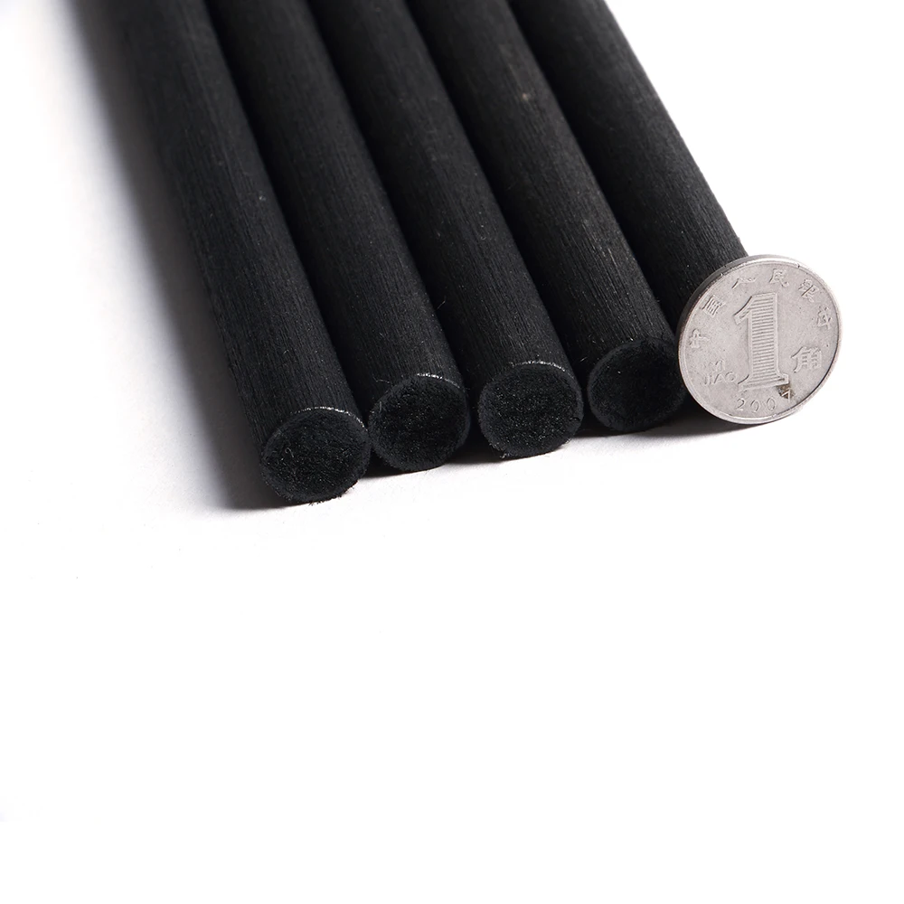 Hot Sale 3mm White Black Fiber Reed Sticks Glue Free Reed Rattan Diffuser Sticks Fragrance Fiber Stick