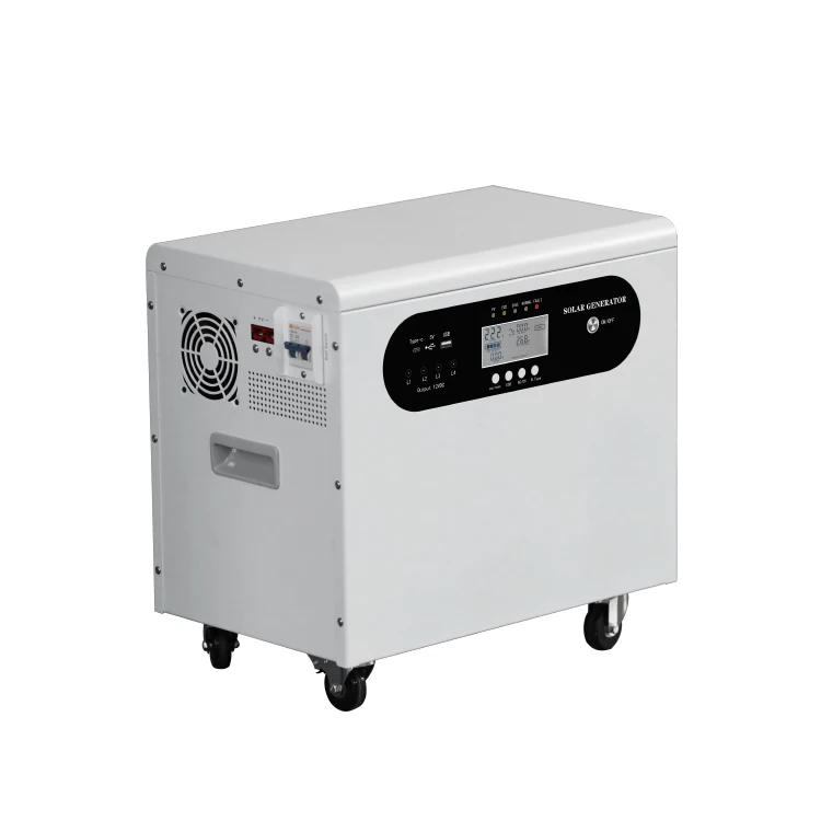 ESG Solar Energy Portable Power Station 1KW 3KW 5KW Solar Generator Lithium Battery Bank Power Home Camping Emergency Backup