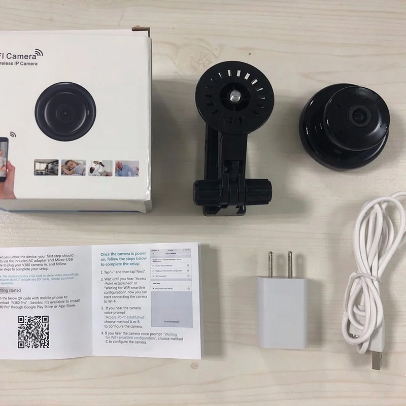 2019 маленькая мини 1080P плавное видео Беспроводная Ip-камера видеонаблюдения Spycam Магнитная скрытая Wi-Fi мини-камера от