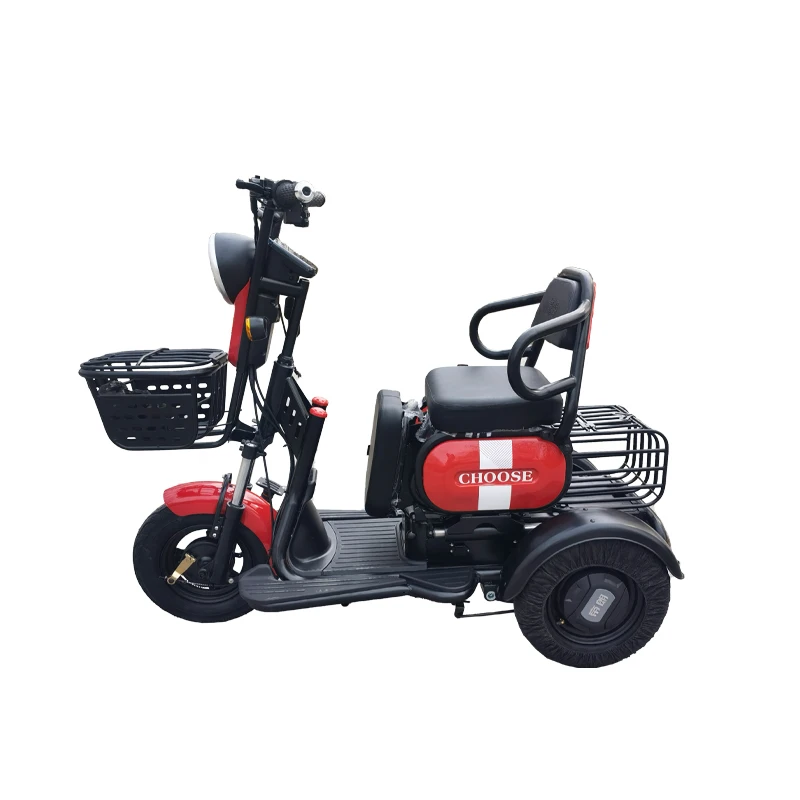 Wholesale New Speed Hot Selling 3 Wheel Adults Battery Powered Battery Cargo Bike Tricycle Electric