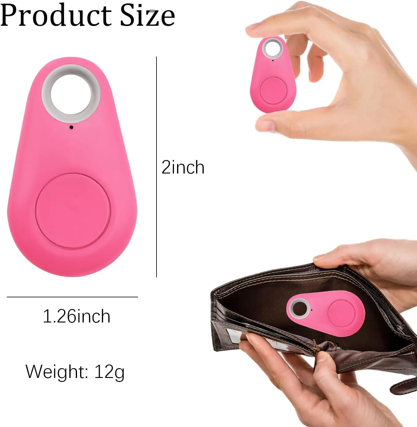 Kingtale Portable Bluetooth Intelligent Anti-Lost Device for Pet Mini Pet GPS Tracking Device