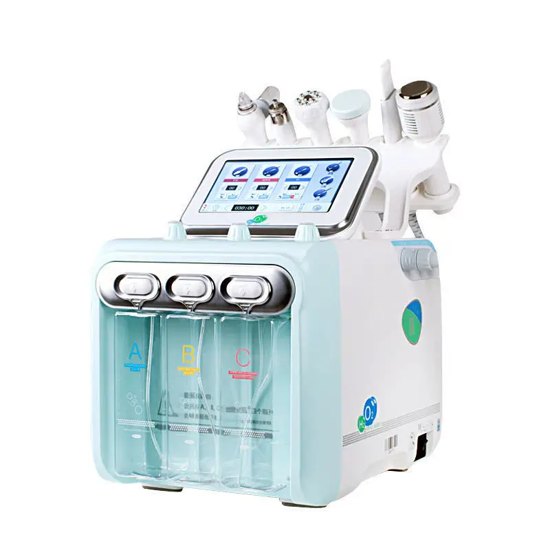 H2O2 multifunctional Hydra portable Oxygen Skin Care Oxyhydrogen Facial Deep Cleansing Machine beauty