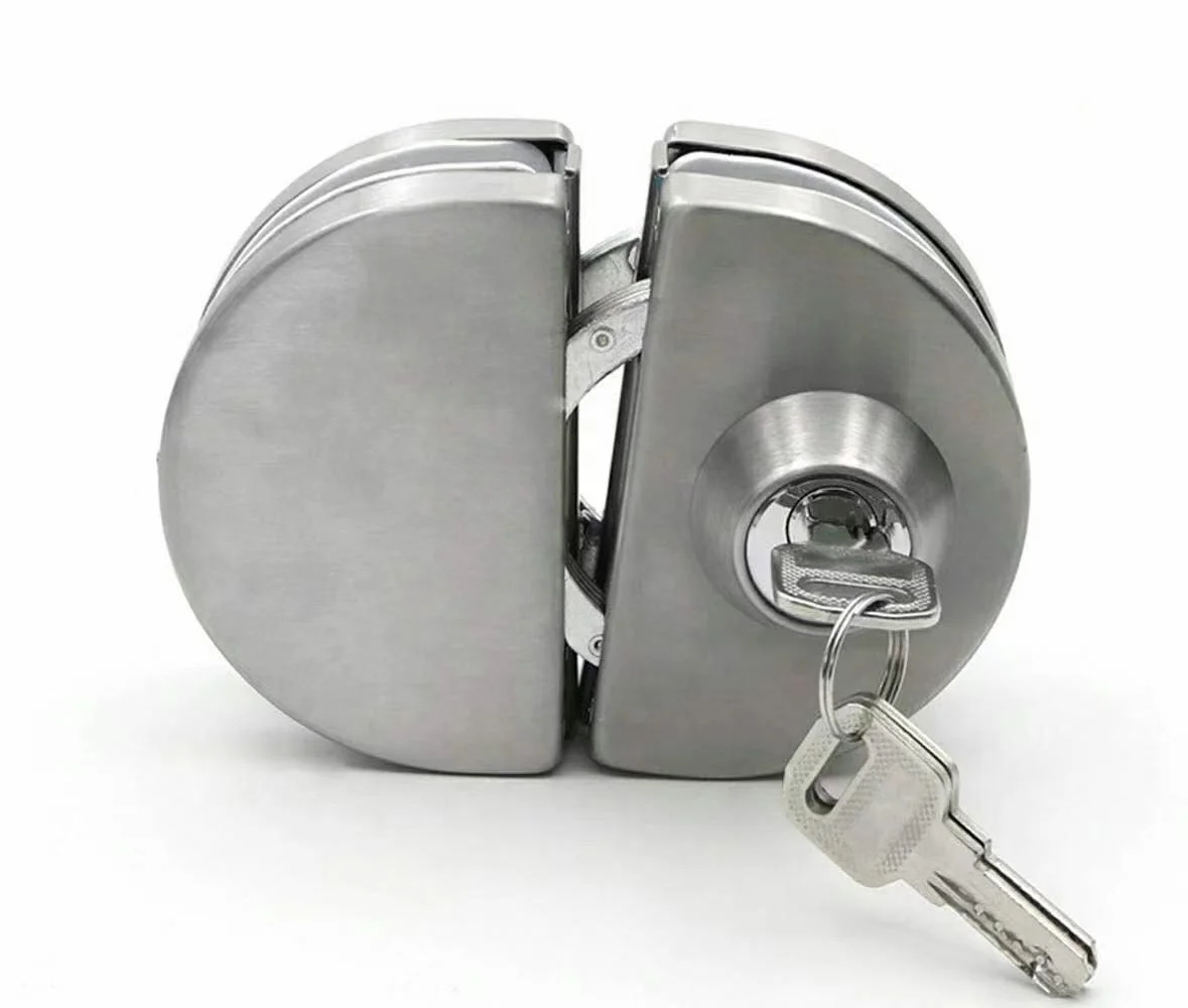 High Quality Tempered Glass Door Accessories Stainless Steel Patch Fitting