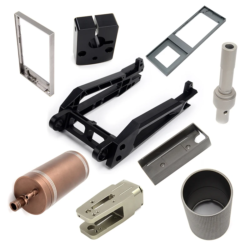 China custom High Precision OEM Anodized aluminium alloy Parts CNC turning milling Machining Services
