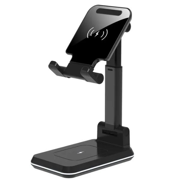 
10W Desk Phone Holder Charger, Support Earphone and Mobile Phone With Wireless Charger Function, Phones Accessories 2021 