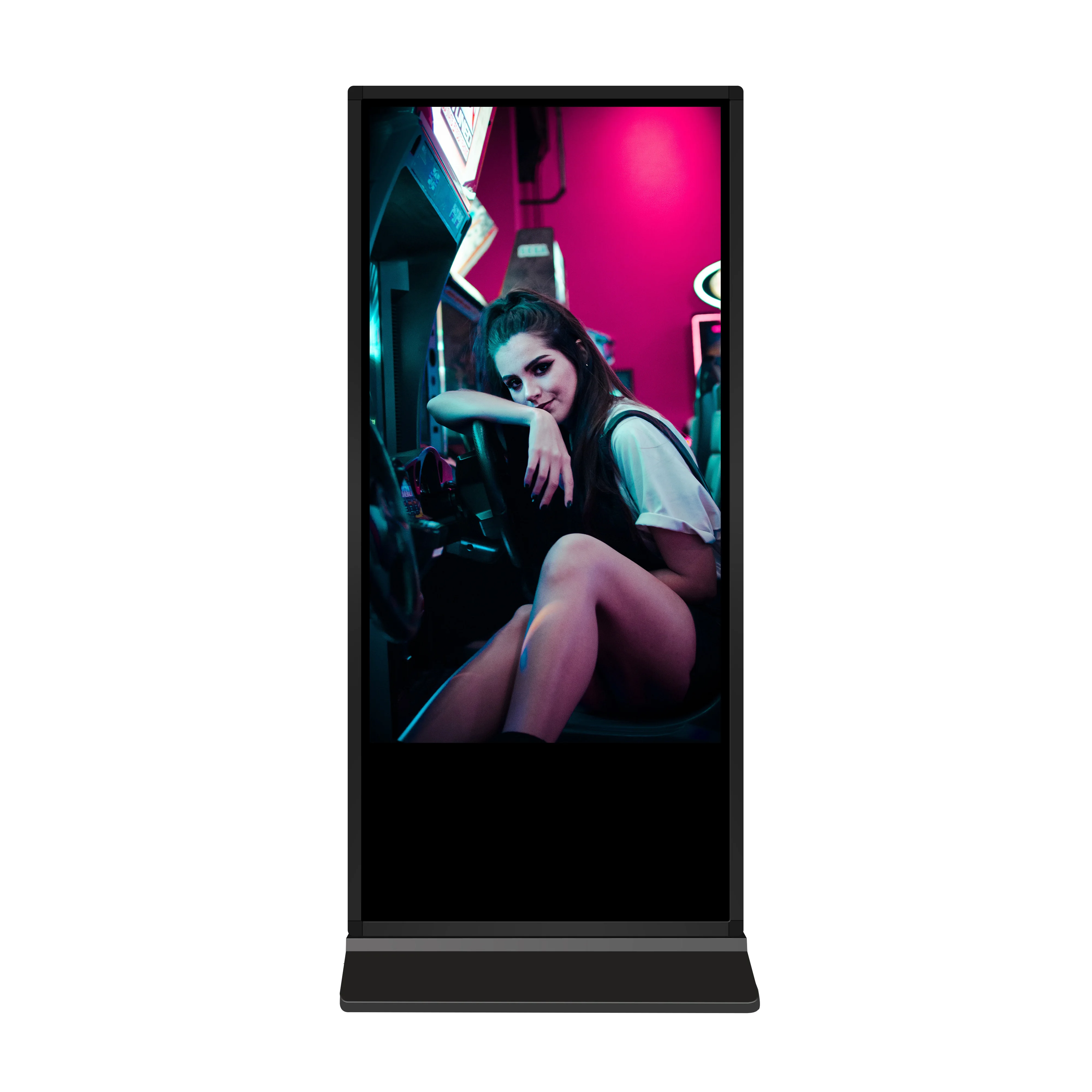 USER parfum kiosk 43inch 55inch 65inch 75inch capacitive touch screen kiosk industrial pc all in one panel pc aio kiosk