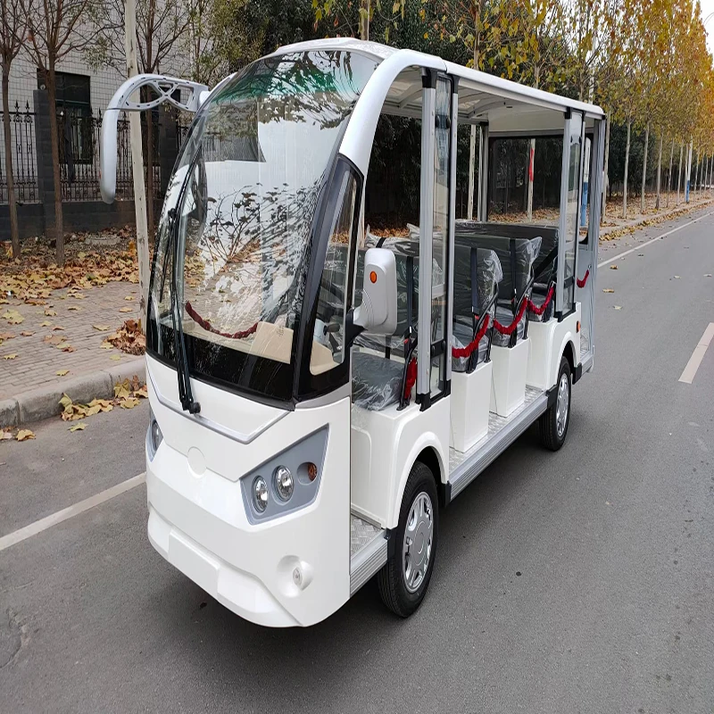 Electric sightseeing car 14 seats new scenic area hotel LM-GD14A school electric