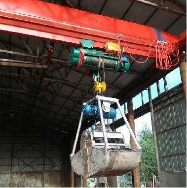 LDZ3t 5t 10t 16t 20t Capacity Single Girder Overhead BRIDGE  TRAVELLING Crane WITH GRAB