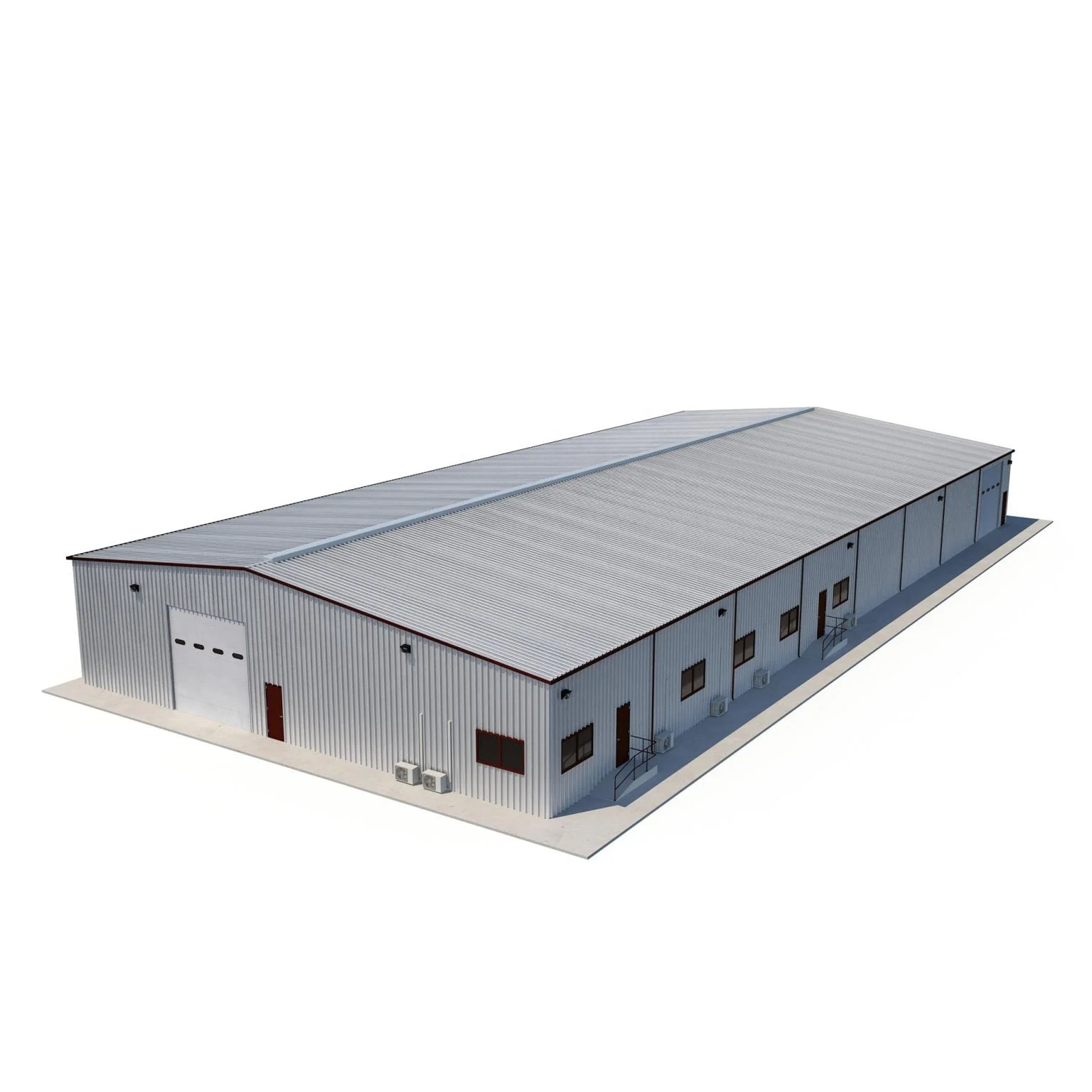 Light Shed Metal Frame Steel Structure Warehouse from Qingdao China