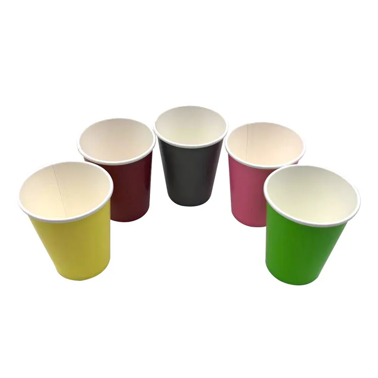 
manufacturers custom printed logo 8 oz coffee paper cups for cold drink 