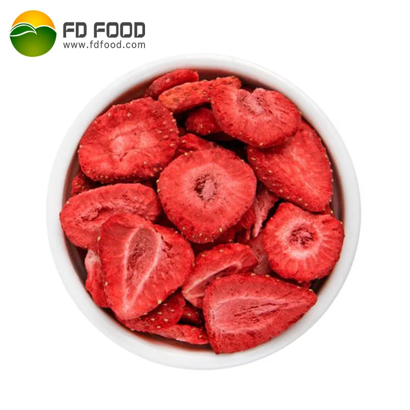  Здоровая и натуральная вкусная лиофилизированная клубника оптовая продажа замороженная Сушеная Клубника в наличии лиофилизированный