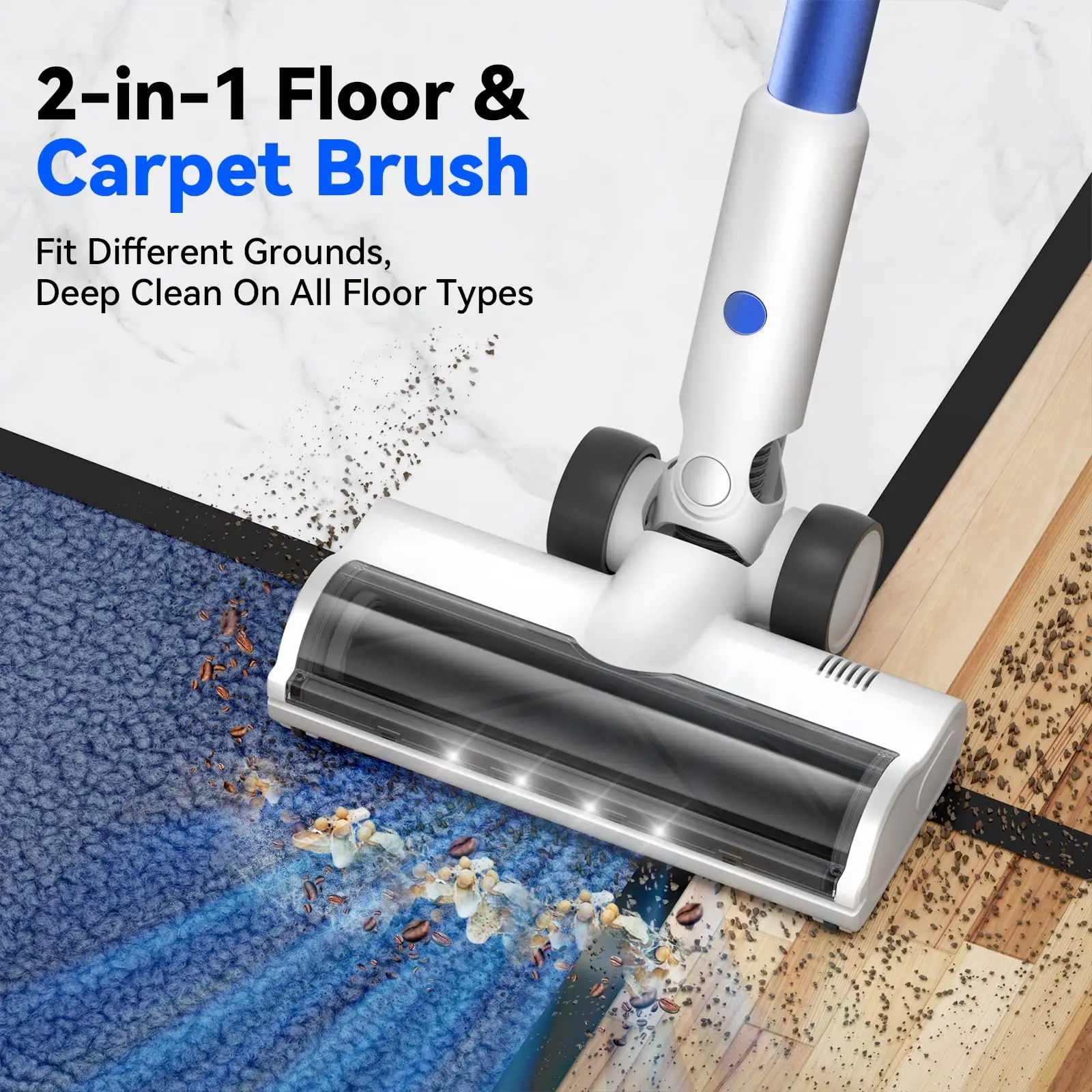 Best Vacuum Cleaner Light Weight Handy Powerful Cordless Vacuum Cleaner Led Brush Battery Operated Stick Vacuum Cleaner