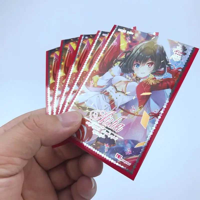 Custom Art Printed Anime Card Sleeves Private Anime Art Printed Deck Protector Yugioh Mtg Card Sleeves