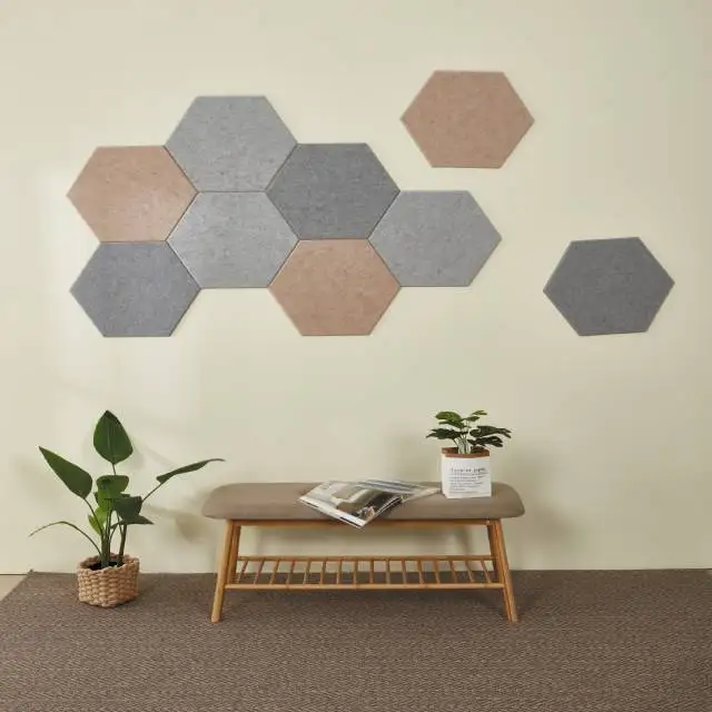 
Art board design acoustic panel interior decoration soundproof eco friendly panels sound absorb indoor decor panels manufacturer 