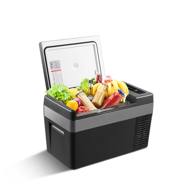 25L DC 12 24V Compressor Car Fridge Portable Deep Freezer for Camping Yacht Travel OEM Shell Power