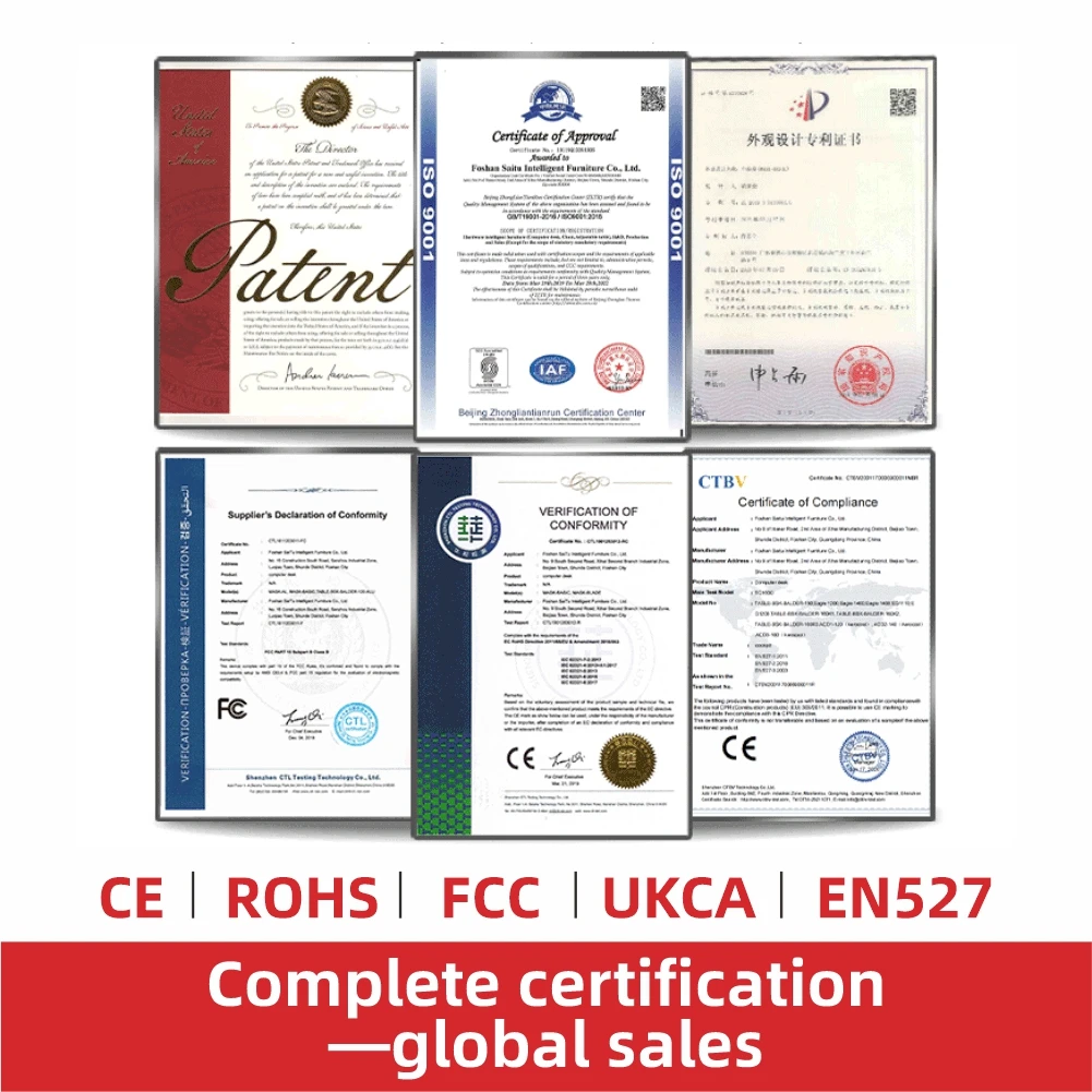 Ergonomic office furniture electric motor standing desk gaming desk table computer gaming desk