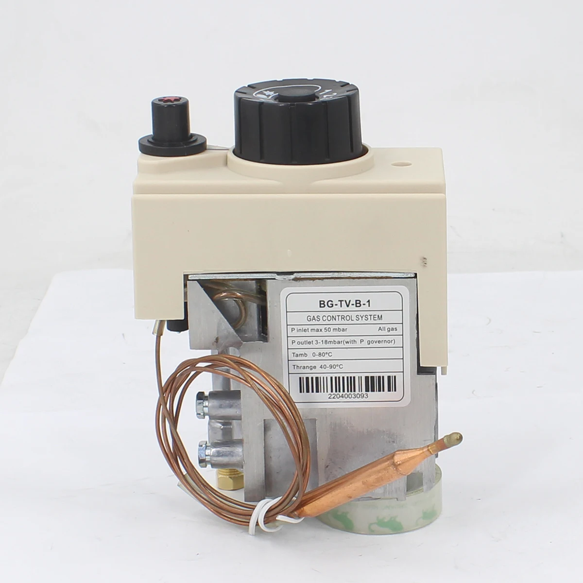 Gas boiler temperature control valve for gas water heater parts