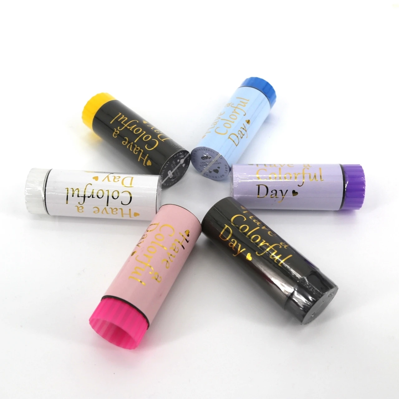 Partycool Custom Biodegradable Rose Gold Paper Confetti Gun Launcher Popper Gender Reveal Confetti Shooter Powder Cannon Party