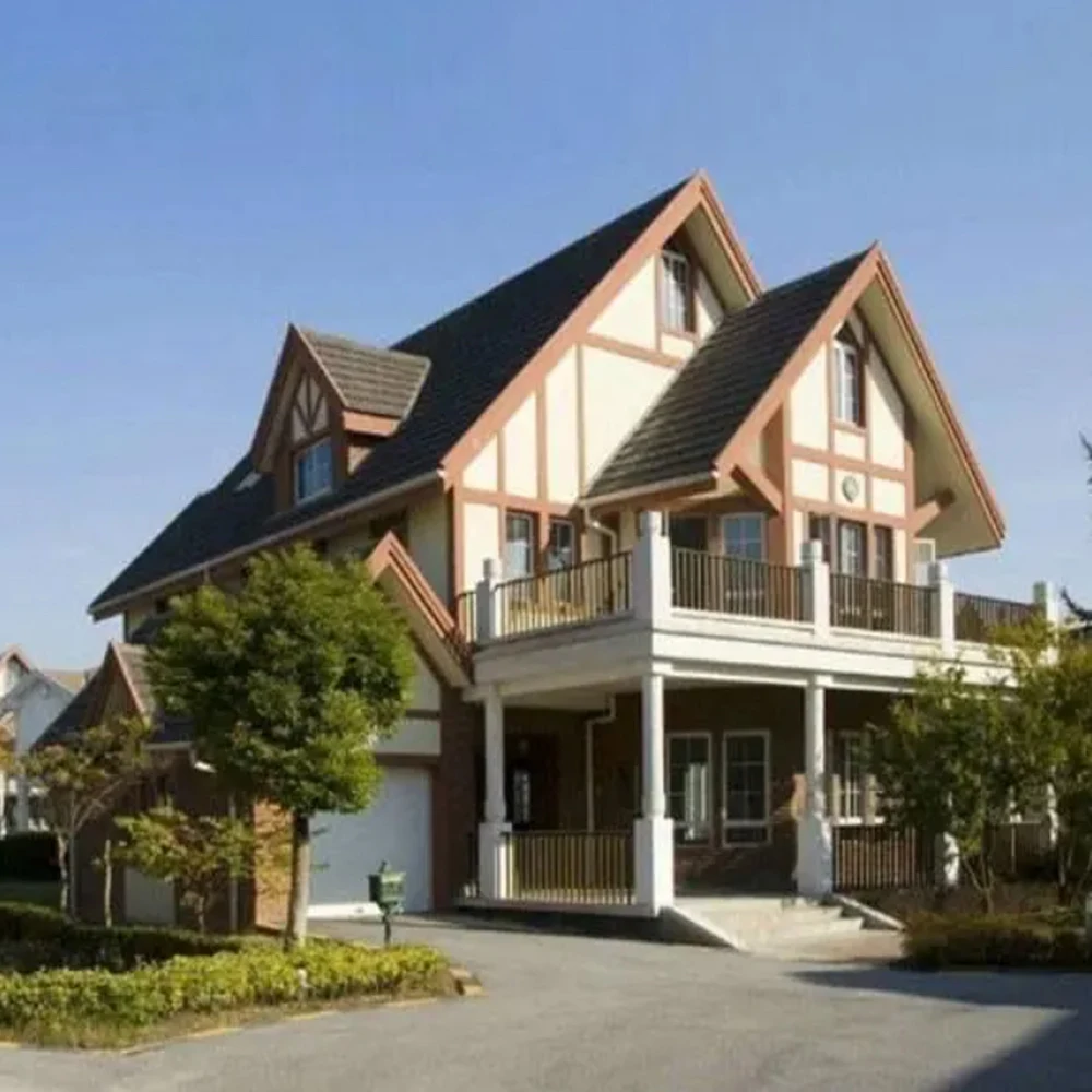 Modern Prefabricated Villa Steel Structure Building Construction