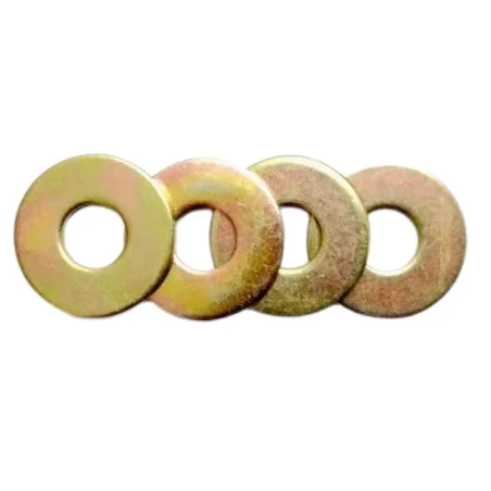 Low Moq Customized DIN 125 Colored Zinc Flat Pad Stamping Washer