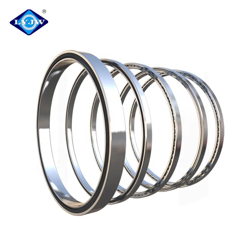 LYJW 120*136*8 mm Thin section RA series Robot Cross roller bearing RA12008