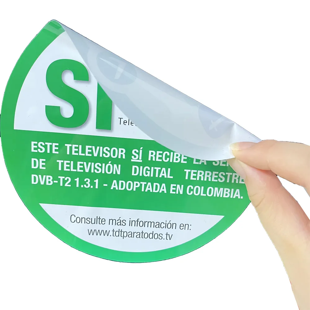 Custom Transparent Electrostatic Shop Car Window Decorative Static Cling Sticker No Glue Removable for Promotional Gifts