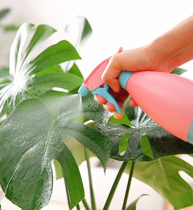 spray bottle PE  material gardening water flower Kitchen cleaning bottle Hotel disinfection bottle
