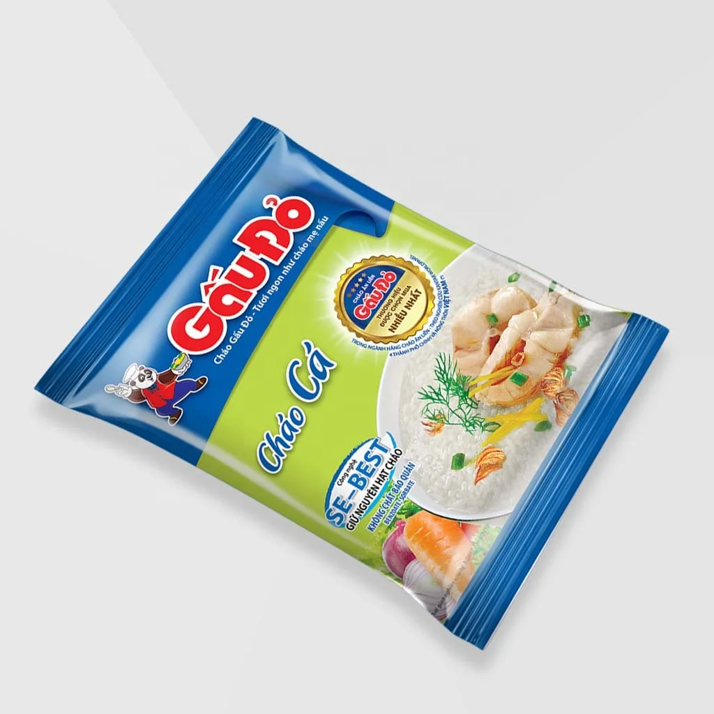 
Tasty foods for all days with Instant Porridge with Minced Meat Super Delicious and Super Cheap 65gram 