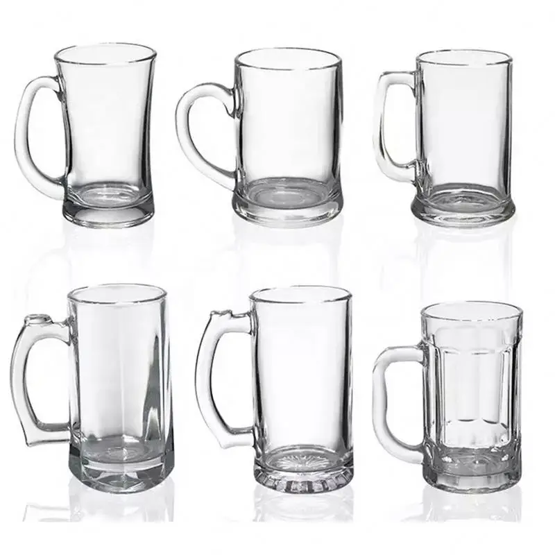 Beer Glass Tumbler pilsner beer glass classic pilsner style beer cup Heavy Base Bulge Top Pilsner Glass
