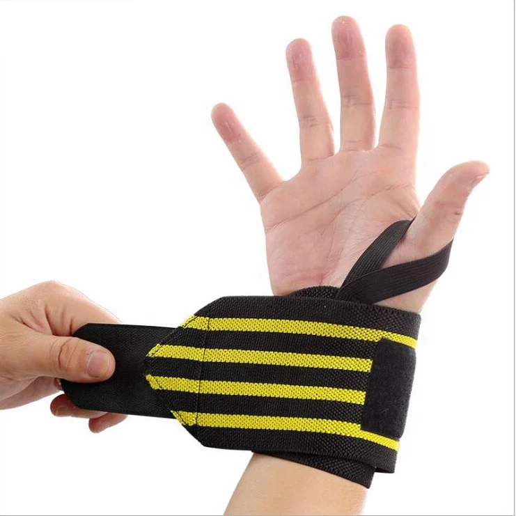 Jointop Ten Different Cotton Custom Logo Cross Training Powerlifting Weight Lifting Gym Wrist Wraps