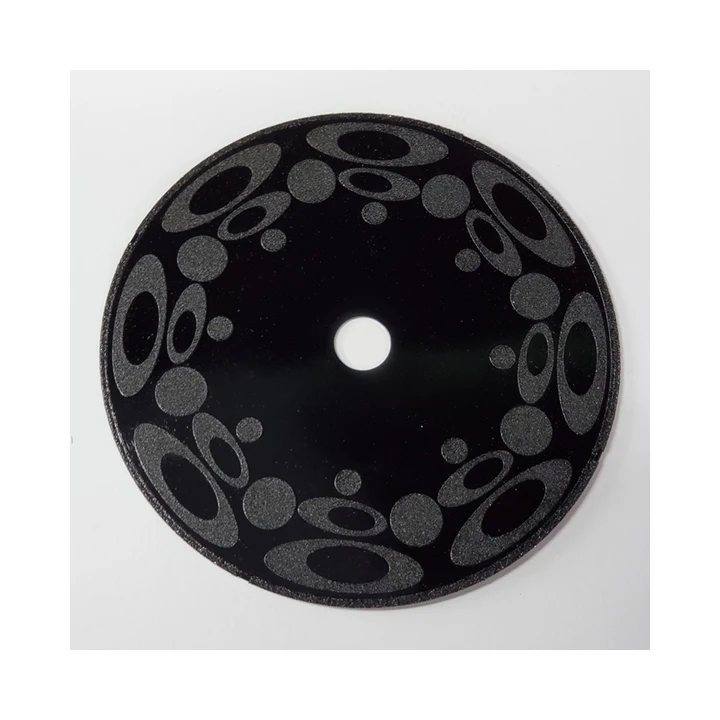 Double layer electroplating metal alloy multi tool saw blade