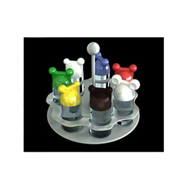 Mechanical parts mini excavator / bus plastic toy rapid prototyping