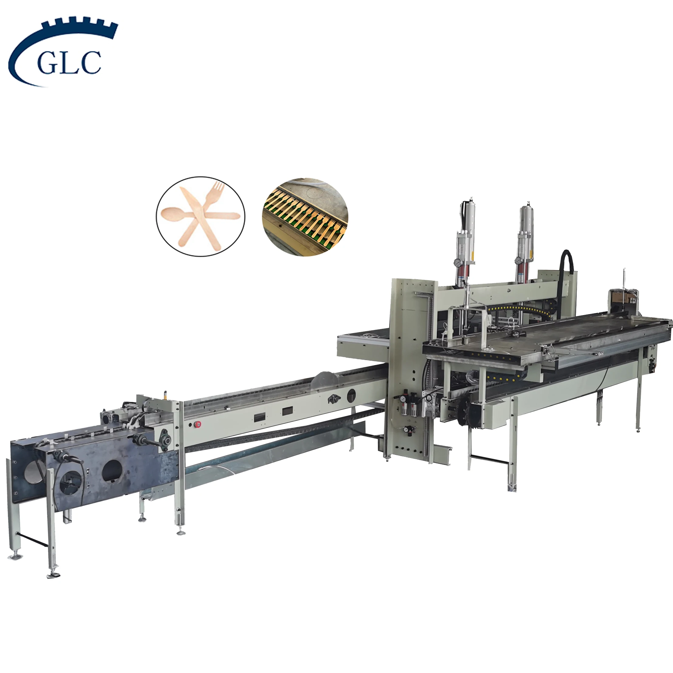 Disposable wooden knife fork spoon sets bulk tableware sets production line