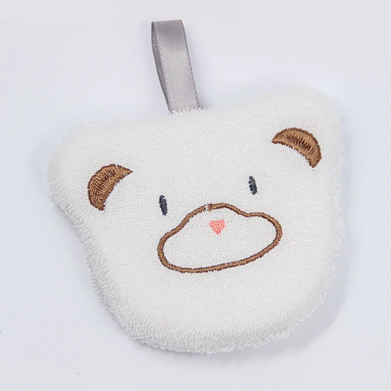 Best Hot Selling Kitchen Sponges Cute Shaped Foaming Bamboo Fiber Dishware Sponge for Dish Cleaning