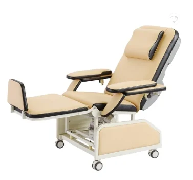 EU-MC603 Electric dialysis chemotherapy blood bank donation collection chair price