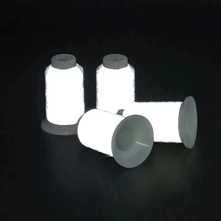 Reflective light 2022 fashion yarn manufacturer white Reflective thread