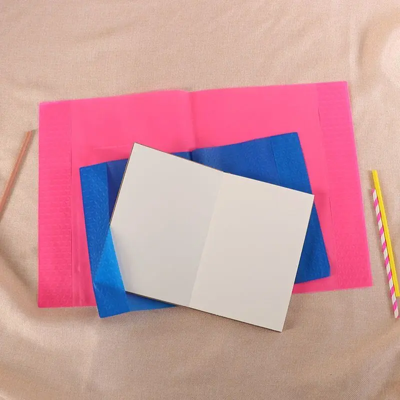 B6 A6 A5 A4 Soft colorful PVC plastic book cover