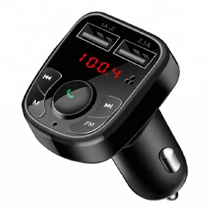 Одна кнопка подобрать синий зуб хэндс-фри dual usb интерфейс Быстрая зарядка для автомобильного зарядного устройства usb