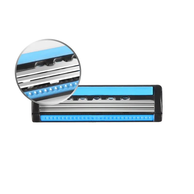 Hot Sale High Quality 3 Blade Shaving Razor Cartridge Replaceable System Razor Cartridge
