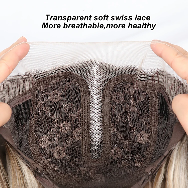 Julianna Wholesale Loose Curly Wave Smooth High Quality Futura Free T Part Lace High Temperature Fibre Synthetic Lace Front Wigs