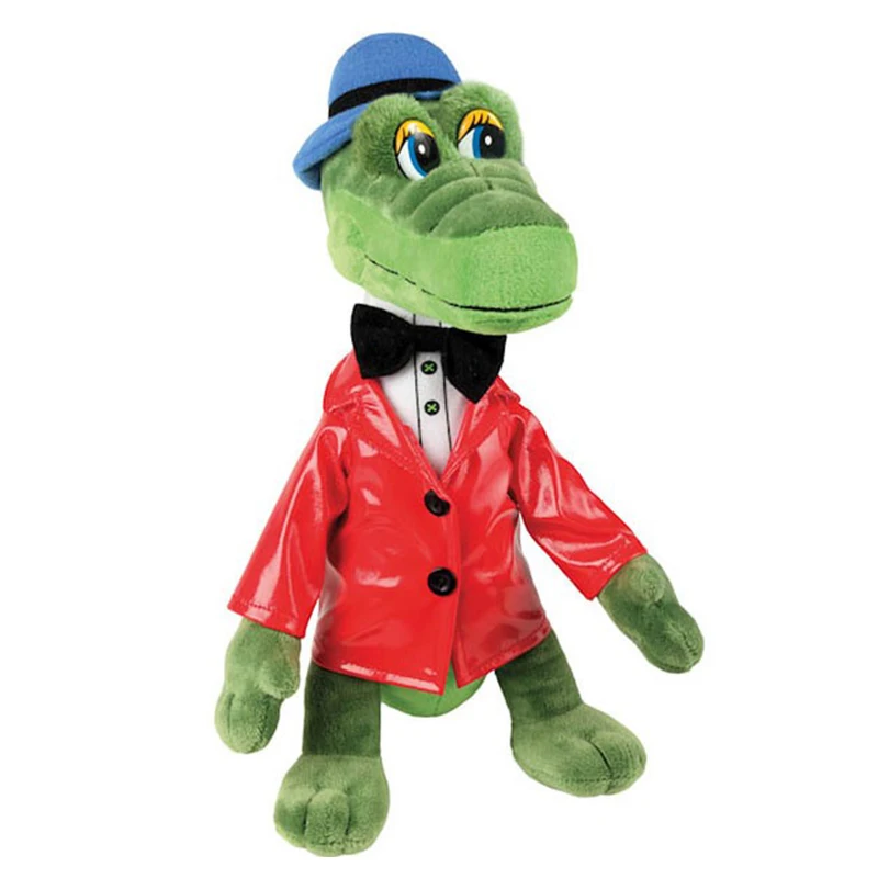 Russian Stuffed toy Cheburashka and his friend Crocodile Gena Talking Music Cheburashka Plush Toy