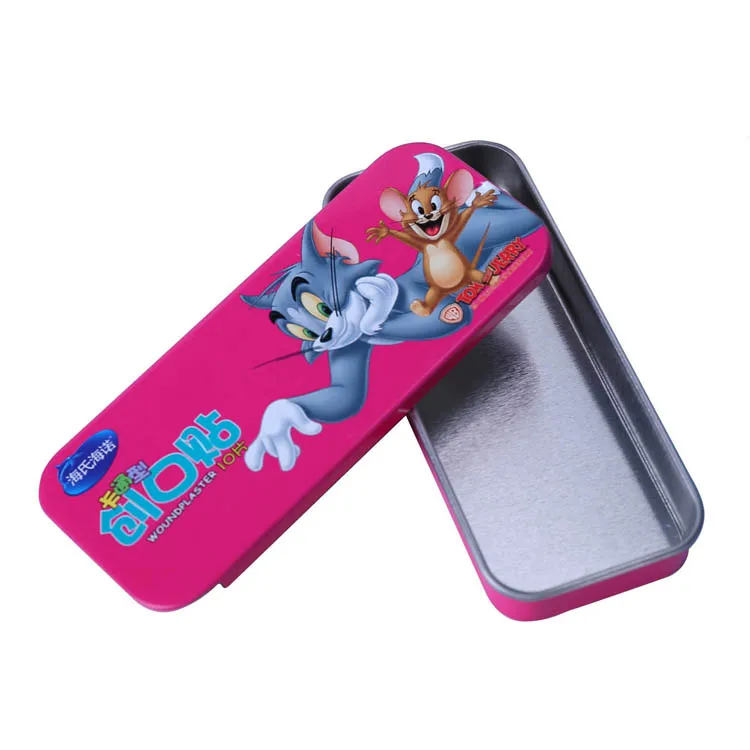 Customize Metal child proof Tin Case CR Metal Tin Can Child Resistant tobacco Tin Box Packaging