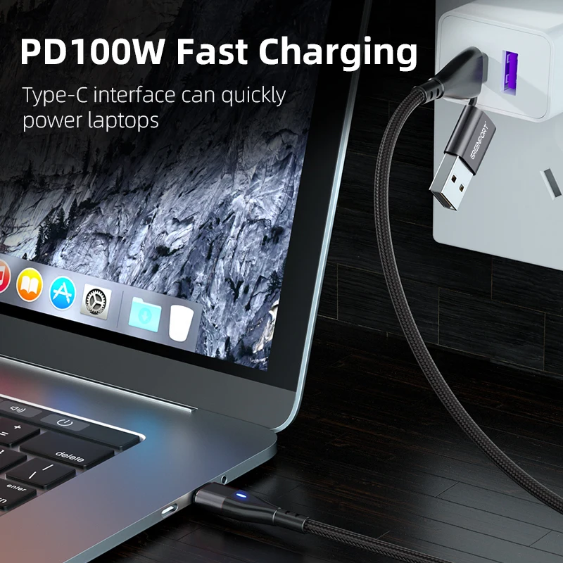  GREENPORT 11pin оптовая продажа быстрое зарядное устройство PS 100W USB/Type C к micro/type-c/i-product 6 в 1 Магнитный кабель USB для передачи